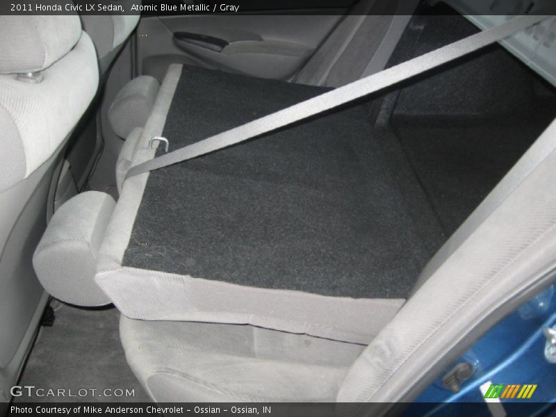 Atomic Blue Metallic / Gray 2011 Honda Civic LX Sedan