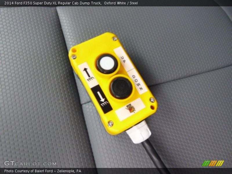 Oxford White / Steel 2014 Ford F350 Super Duty XL Regular Cab Dump Truck