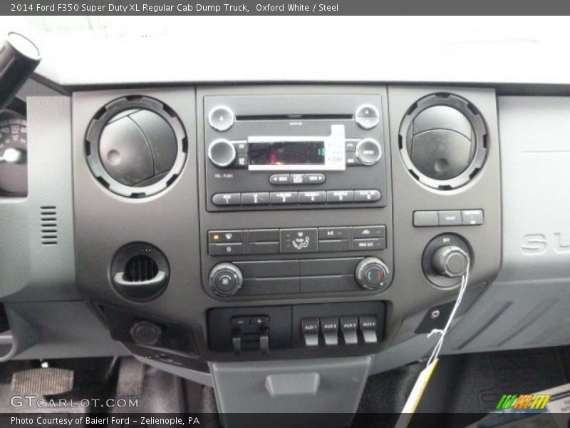 Controls of 2014 F350 Super Duty XL Regular Cab Dump Truck