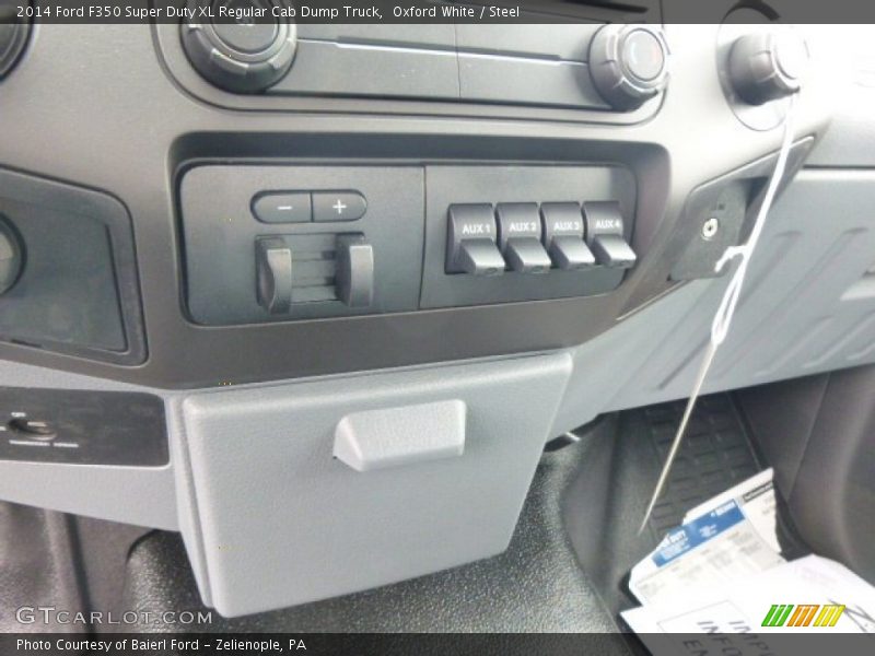 Controls of 2014 F350 Super Duty XL Regular Cab Dump Truck