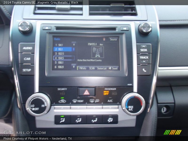 Magnetic Gray Metallic / Black 2014 Toyota Camry SE