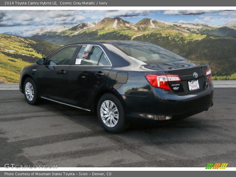 Cosmic Gray Metallic / Ivory 2014 Toyota Camry Hybrid LE