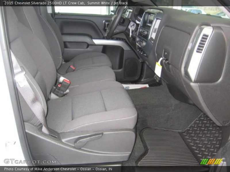 Summit White / Jet Black 2015 Chevrolet Silverado 2500HD LT Crew Cab