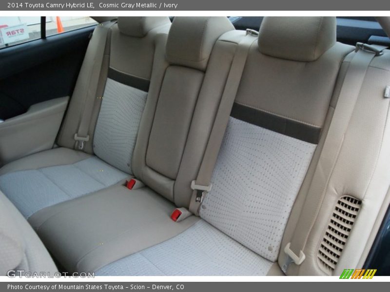 Cosmic Gray Metallic / Ivory 2014 Toyota Camry Hybrid LE