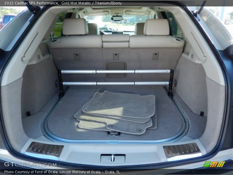 Gold Mist Metallic / Titanium/Ebony 2012 Cadillac SRX Performance