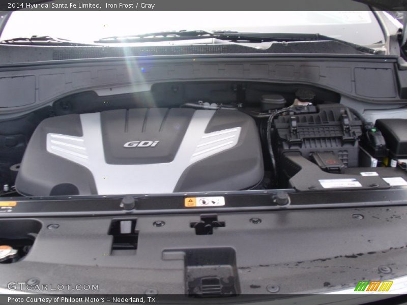  2014 Santa Fe Limited Engine - 3.3 Liter GDI DOHC 24-Valve CVVT V6