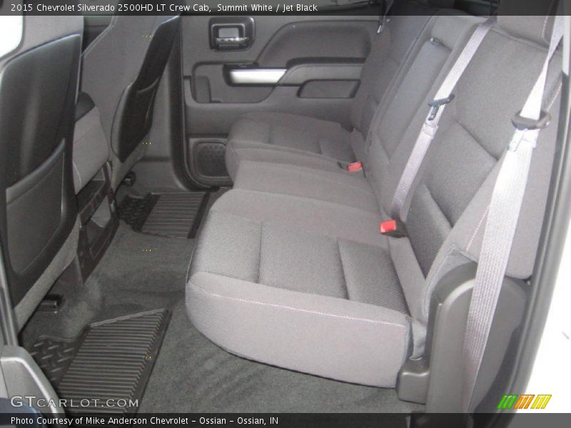Rear Seat of 2015 Silverado 2500HD LT Crew Cab