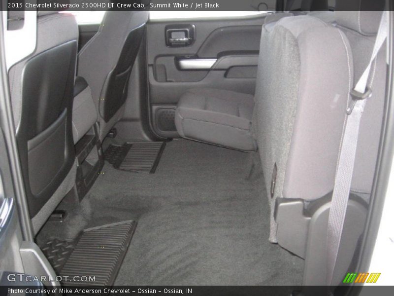 Rear Seat of 2015 Silverado 2500HD LT Crew Cab