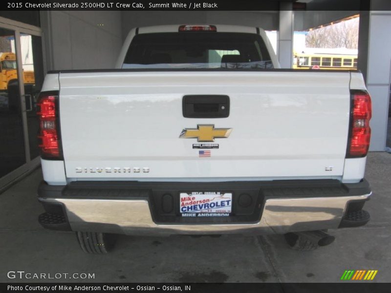 Summit White / Jet Black 2015 Chevrolet Silverado 2500HD LT Crew Cab