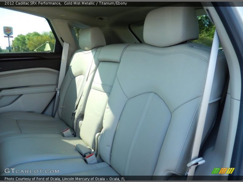 Gold Mist Metallic / Titanium/Ebony 2012 Cadillac SRX Performance