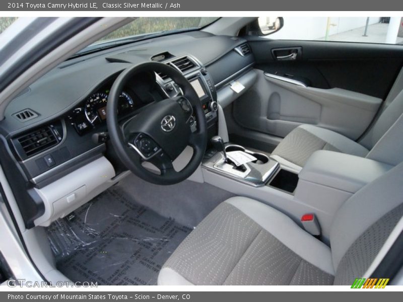 Classic Silver Metallic / Ash 2014 Toyota Camry Hybrid LE