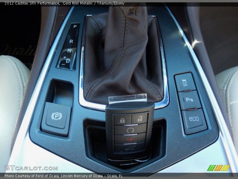 Gold Mist Metallic / Titanium/Ebony 2012 Cadillac SRX Performance