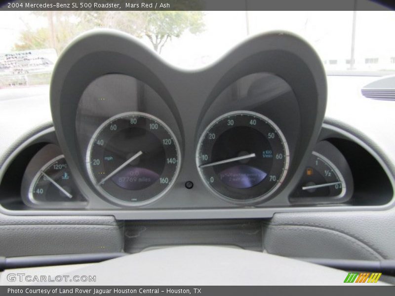  2004 SL 500 Roadster 500 Roadster Gauges