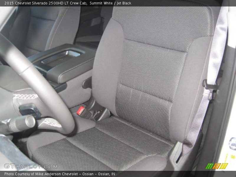 Summit White / Jet Black 2015 Chevrolet Silverado 2500HD LT Crew Cab