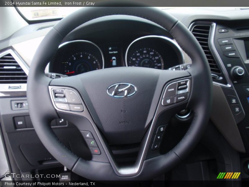  2014 Santa Fe Limited Steering Wheel