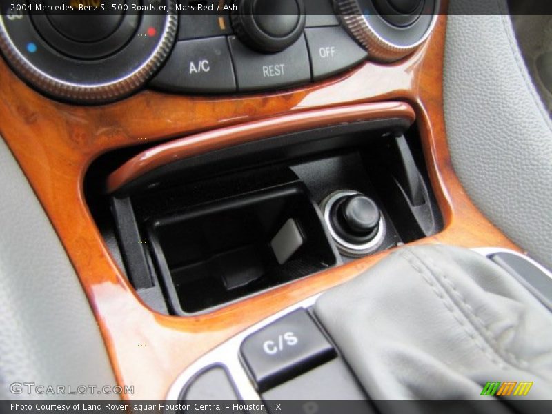 Mars Red / Ash 2004 Mercedes-Benz SL 500 Roadster