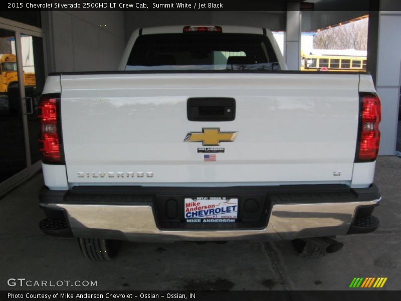 Summit White / Jet Black 2015 Chevrolet Silverado 2500HD LT Crew Cab
