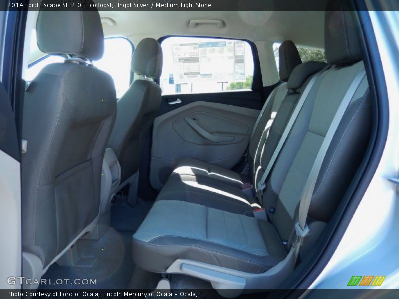 Ingot Silver / Medium Light Stone 2014 Ford Escape SE 2.0L EcoBoost