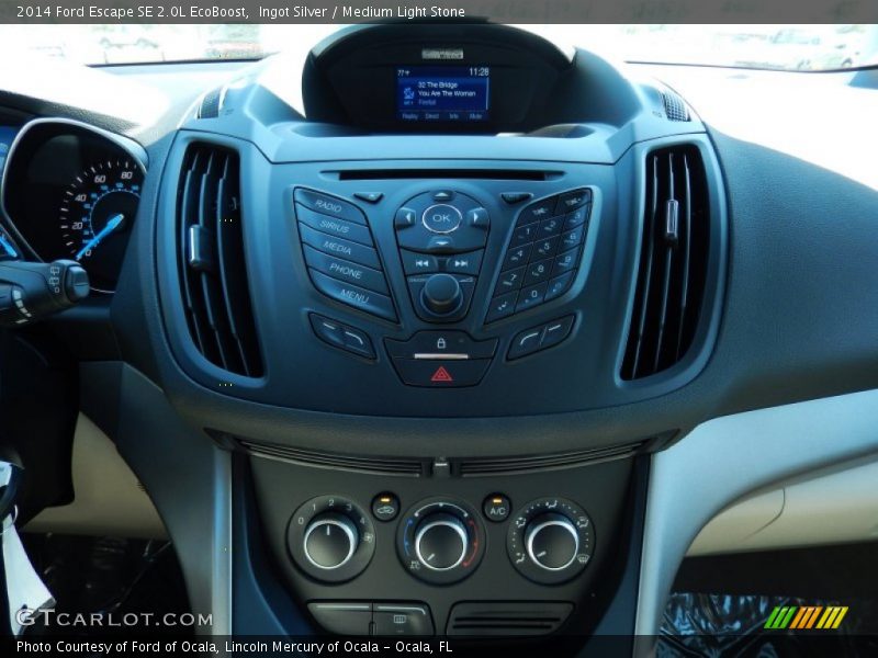 Ingot Silver / Medium Light Stone 2014 Ford Escape SE 2.0L EcoBoost
