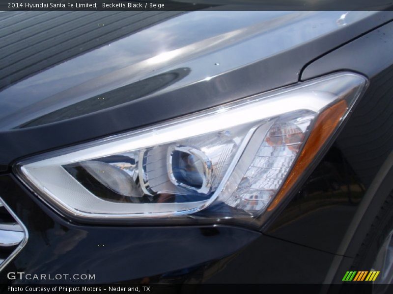 Becketts Black / Beige 2014 Hyundai Santa Fe Limited