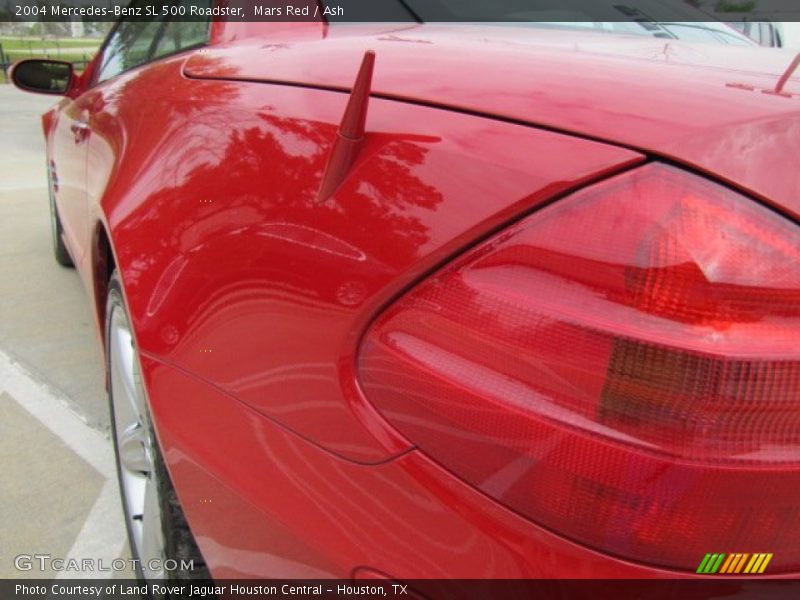 Mars Red / Ash 2004 Mercedes-Benz SL 500 Roadster