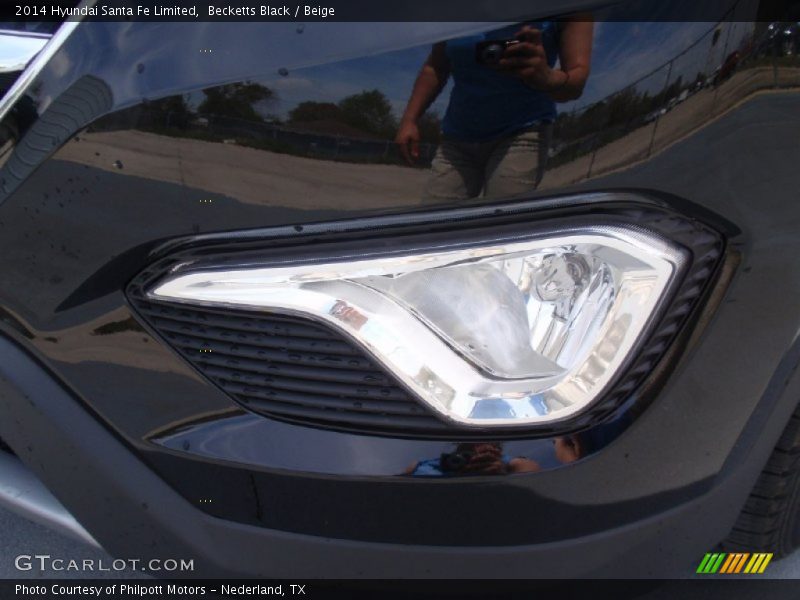 Becketts Black / Beige 2014 Hyundai Santa Fe Limited