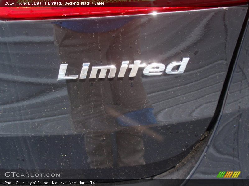 Becketts Black / Beige 2014 Hyundai Santa Fe Limited