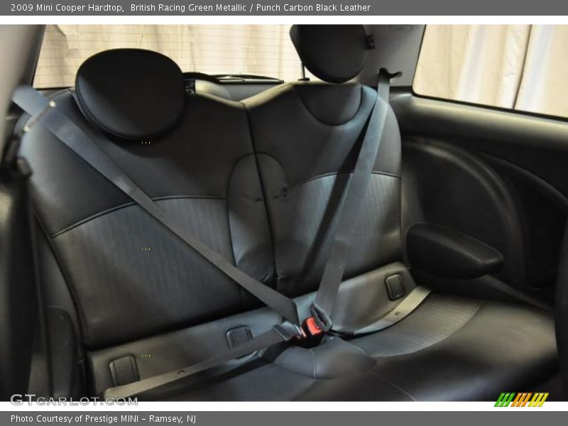 British Racing Green Metallic / Punch Carbon Black Leather 2009 Mini Cooper Hardtop