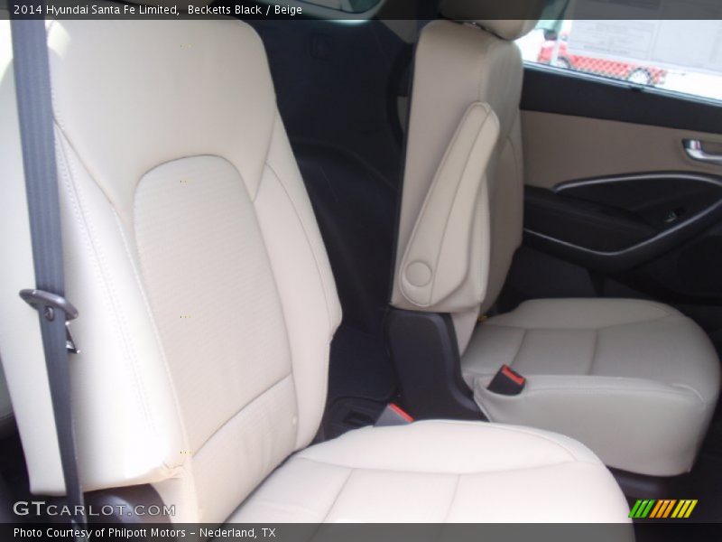 Becketts Black / Beige 2014 Hyundai Santa Fe Limited
