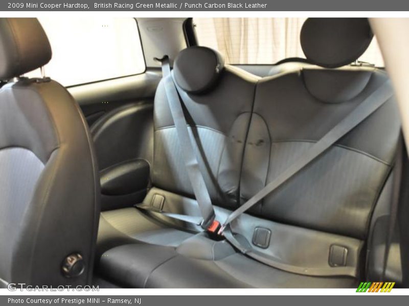 British Racing Green Metallic / Punch Carbon Black Leather 2009 Mini Cooper Hardtop