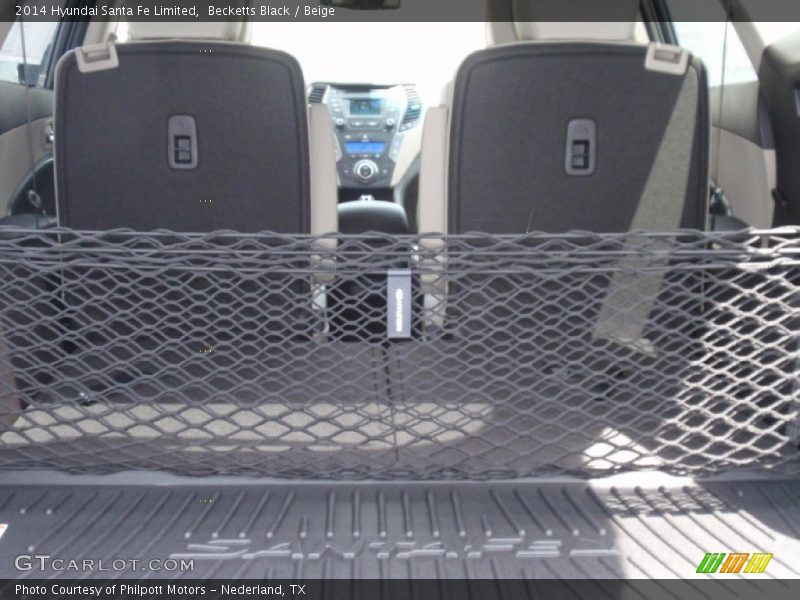 Becketts Black / Beige 2014 Hyundai Santa Fe Limited