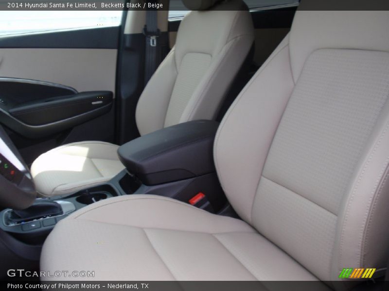 Becketts Black / Beige 2014 Hyundai Santa Fe Limited