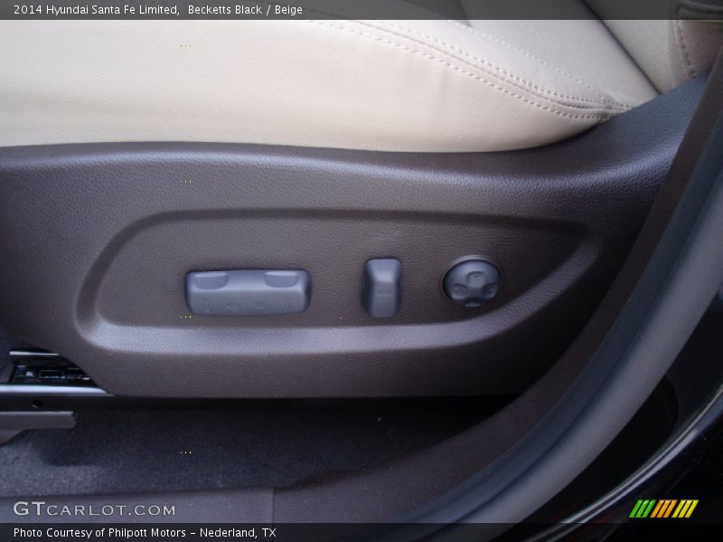 Becketts Black / Beige 2014 Hyundai Santa Fe Limited