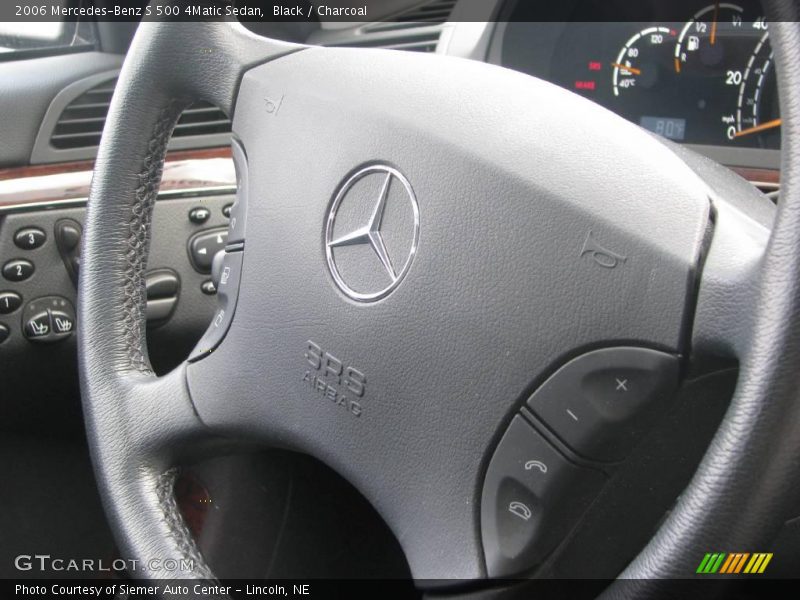 Black / Charcoal 2006 Mercedes-Benz S 500 4Matic Sedan
