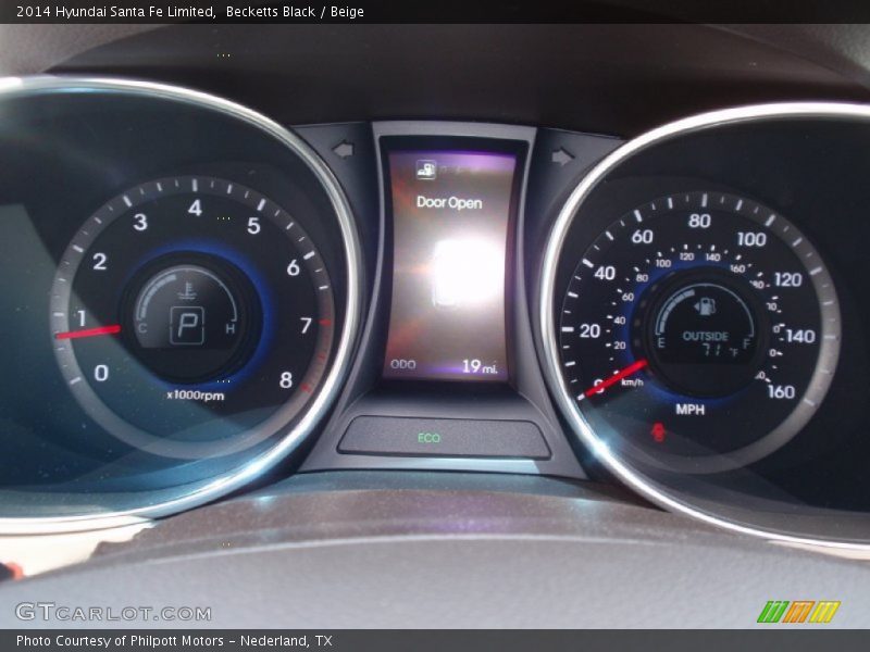 Becketts Black / Beige 2014 Hyundai Santa Fe Limited