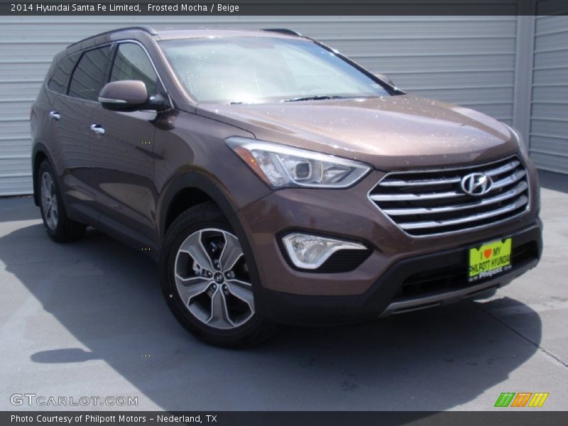 Frosted Mocha / Beige 2014 Hyundai Santa Fe Limited