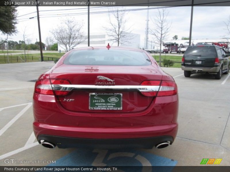 Italian Racing Red Metallic / Warm Charcoal 2014 Jaguar XF 2.0T