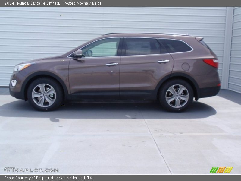 Frosted Mocha / Beige 2014 Hyundai Santa Fe Limited