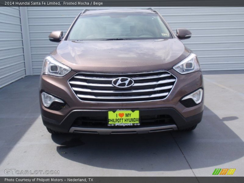 Frosted Mocha / Beige 2014 Hyundai Santa Fe Limited