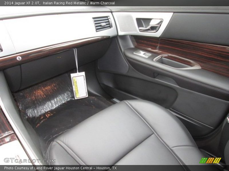 Front Seat of 2014 XF 2.0T