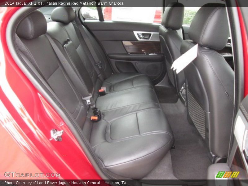 Rear Seat of 2014 XF 2.0T