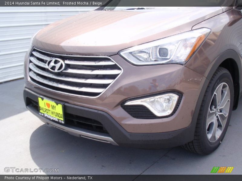 Frosted Mocha / Beige 2014 Hyundai Santa Fe Limited