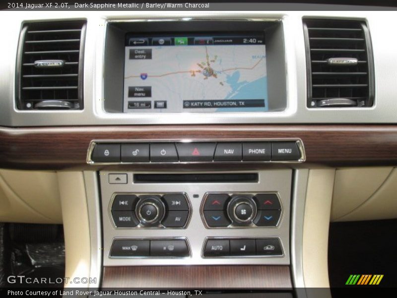Controls of 2014 XF 2.0T