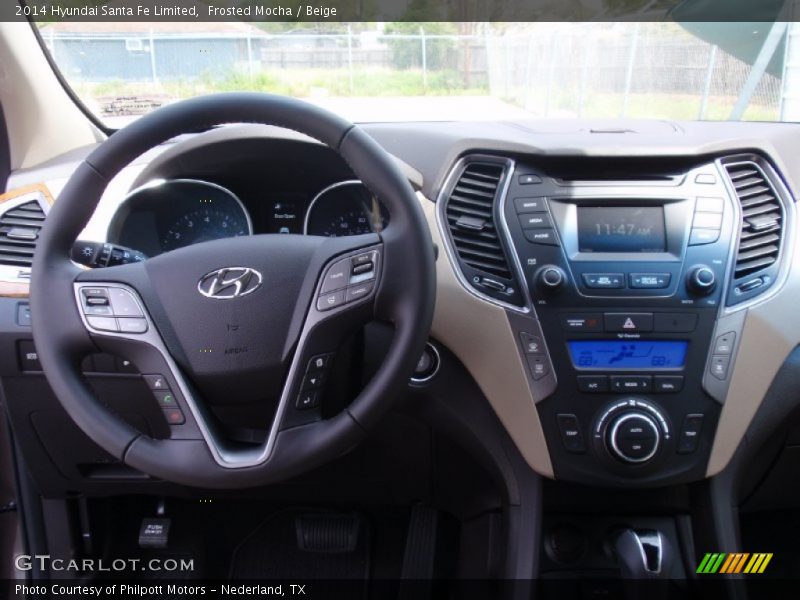 Frosted Mocha / Beige 2014 Hyundai Santa Fe Limited