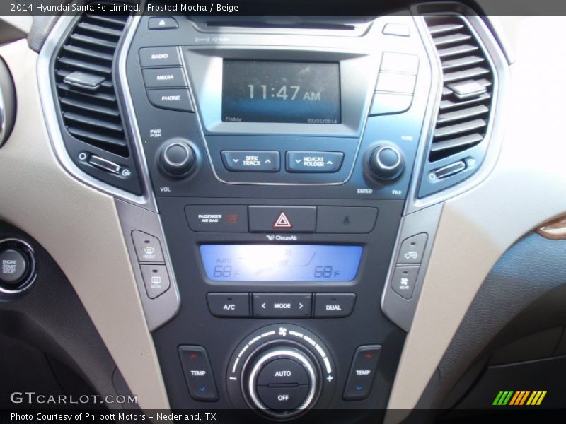 Frosted Mocha / Beige 2014 Hyundai Santa Fe Limited