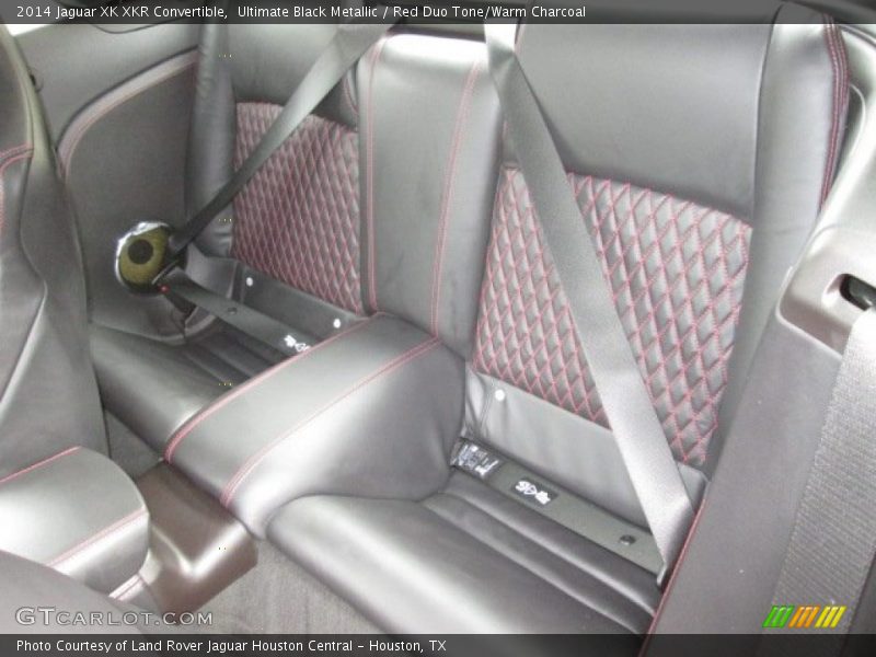 Rear Seat of 2014 XK XKR Convertible