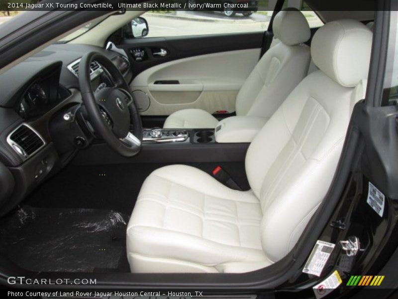  2014 XK Touring Convertible Ivory/Warm Charcoal Interior