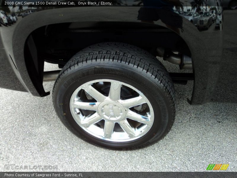 Onyx Black / Ebony 2008 GMC Sierra 1500 Denali Crew Cab