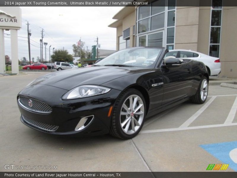 Front 3/4 View of 2014 XK Touring Convertible