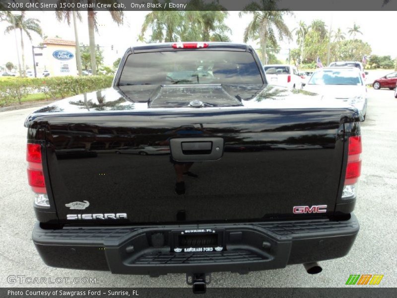 Onyx Black / Ebony 2008 GMC Sierra 1500 Denali Crew Cab